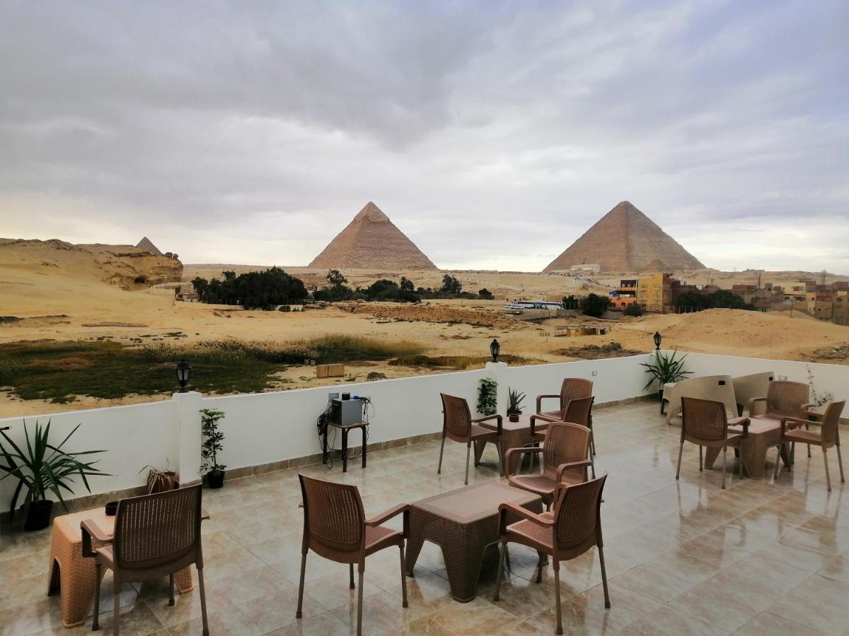 King Khufu Pyramids View Hotel Kafret el-Gabal Exteriér fotografie