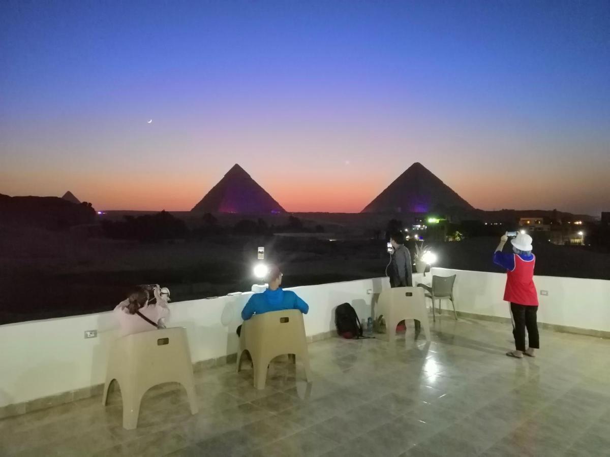 King Khufu Pyramids View Hotel Kafret el-Gabal Exteriér fotografie