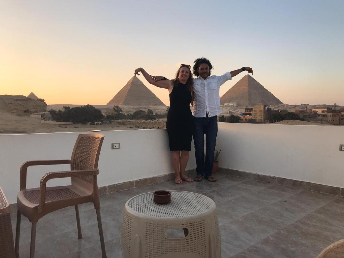 King Khufu Pyramids View Hotel Kafret el-Gabal Exteriér fotografie