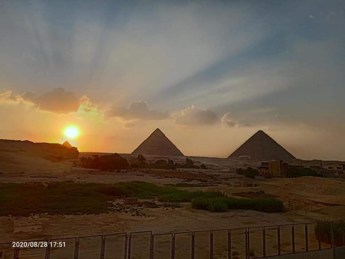 King Khufu Pyramids View Hotel Kafret el-Gabal Exteriér fotografie